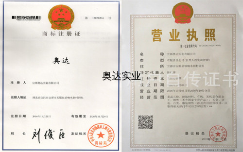 商標及營業執照